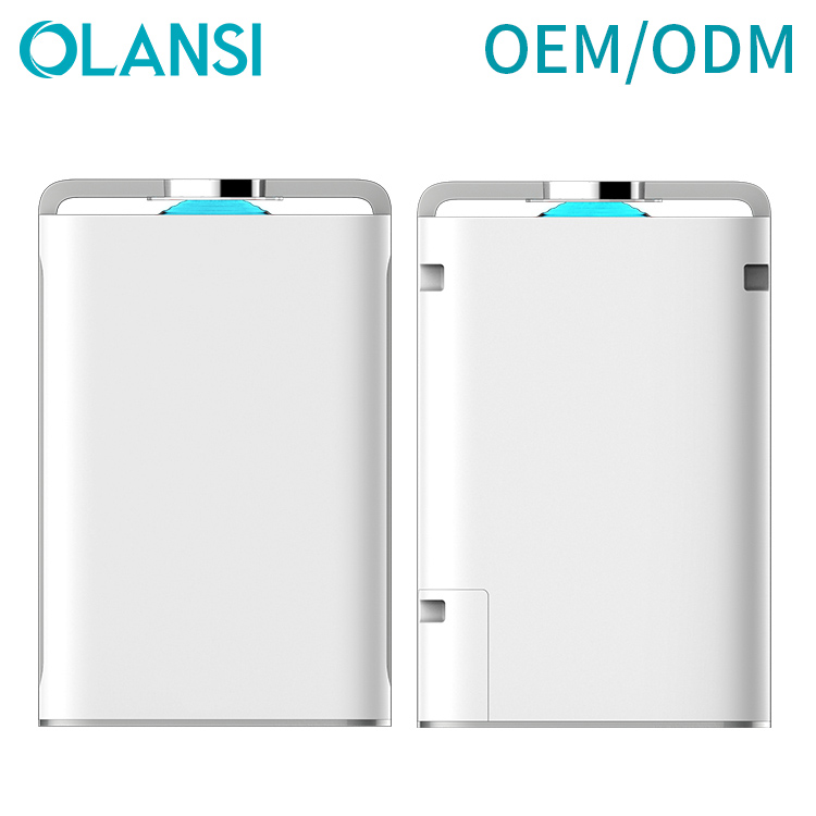 PM2.5を持つ加湿器の低雑音省電力塵埃センサーの空気清浄機を持つOlansi K08A WiFi対照CADR 488空気清浄機