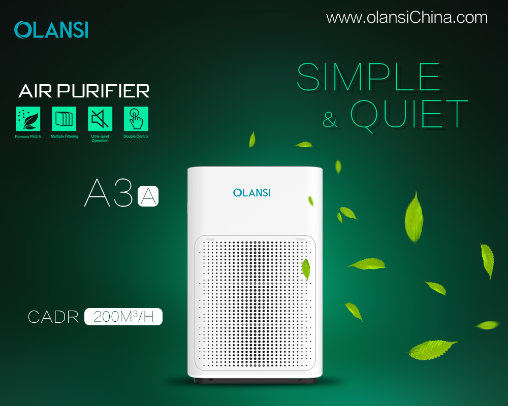 Olansi China Hepaの空気清浄機を正しい方法で使用する