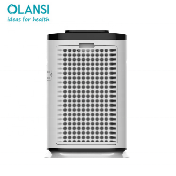 Oransi K09A 600CADR低ノイズHEPA空気清浄機レーザーセンサーおよびダストセンサPM1.0 PM2.5ホームのためのWiFiリモコン空気清浄機
