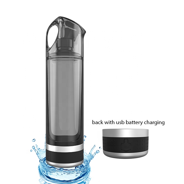携帯用SPEイオナイザーH2水素水瓶水電解水素発生器