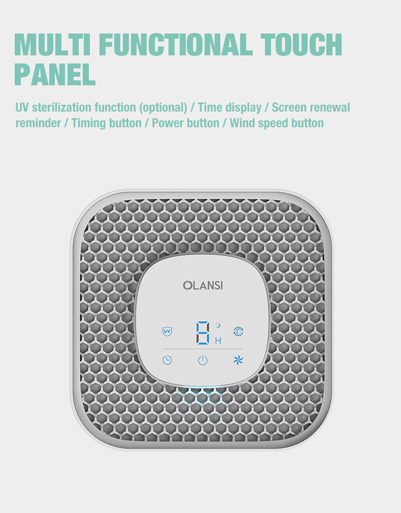 Olansi A4 Proデスクトップ空気清浄機（8）