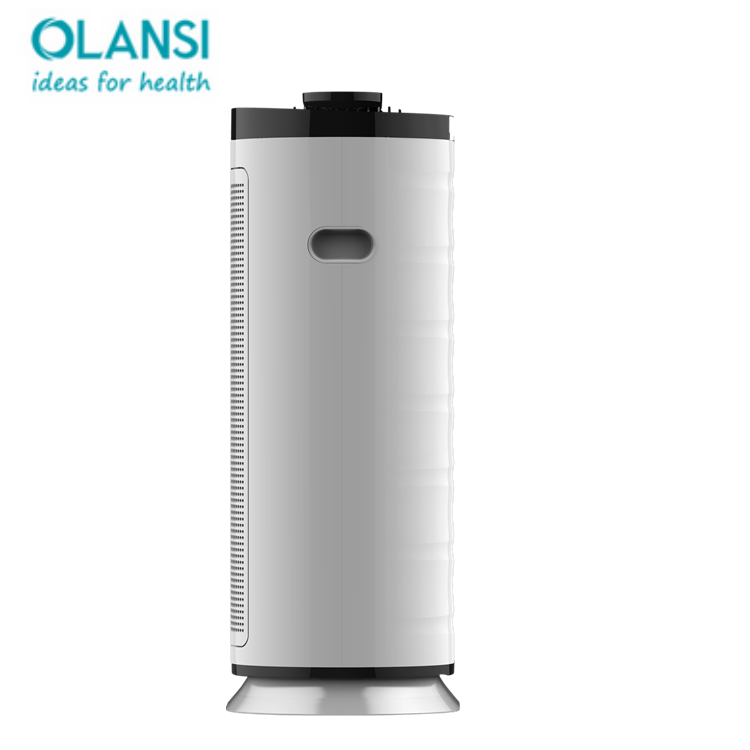 Oransi K09A 600CADR低ノイズHEPA空気清浄機レーザーセンサーおよびダストセンサPM1.0 PM2.5ホームのためのWiFiリモコン空気清浄機
