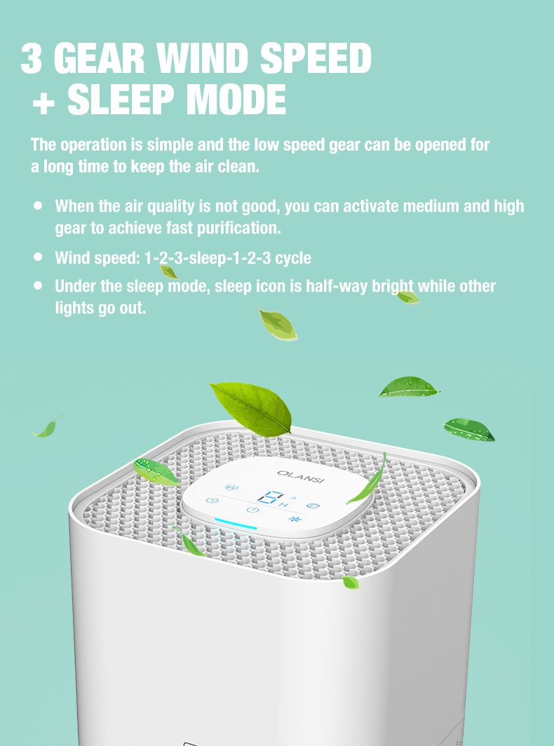 Olansi A4 Proデスクトップ空気清浄機（5）
